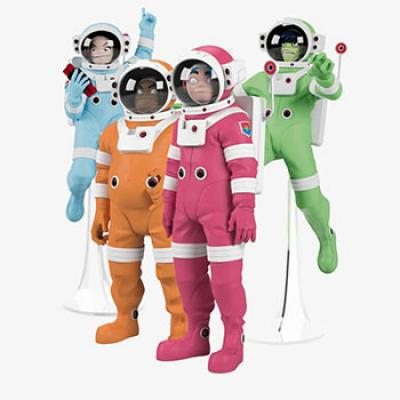Gorillaz: Spacesuit (Gorillaz) Collectible Set by Superplastic