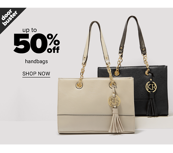 Up to 50% off handbags - Shop Now