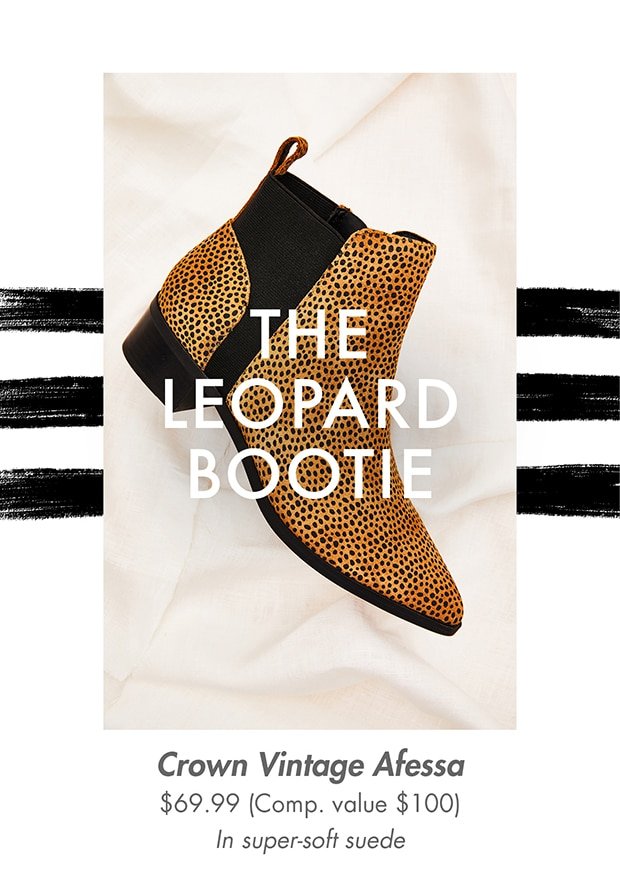 THE LEOPARD BOOTIE