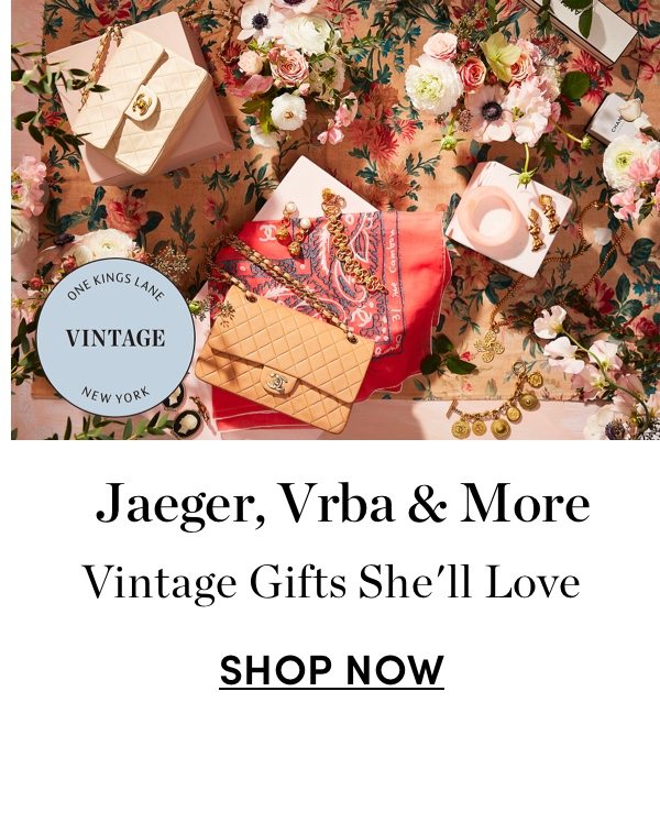 Vintage Gifts She'll Love
