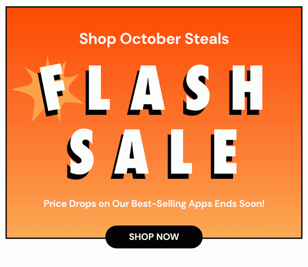 Shop October Steals | Flash Sale