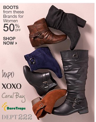 Shop 50% Off Select Boots for Women