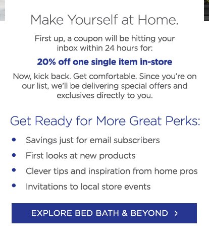 EXPLORE BED BATH & BEYOND