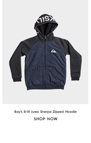 Product 4 - Boy's 8-16 Juwa Sherpa Zipped Hoodie