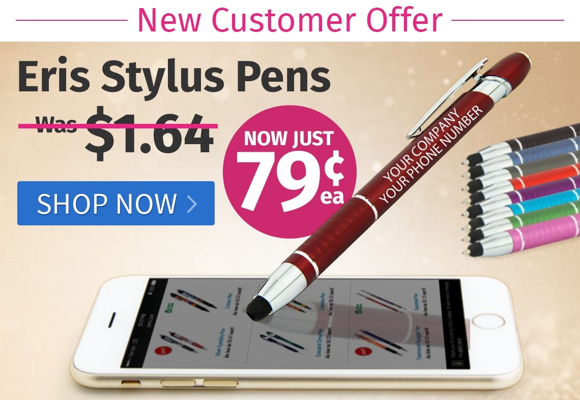 Eris Stylus Pens for only 79¢ each!