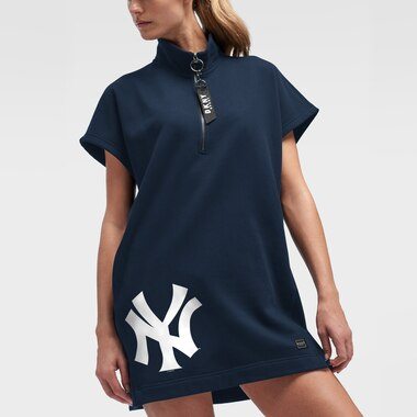 Women's New York Yankees DKNY Sport Black The Player's T-Shirt