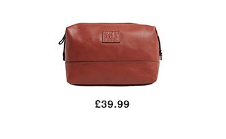 Premium Leather Washbag
