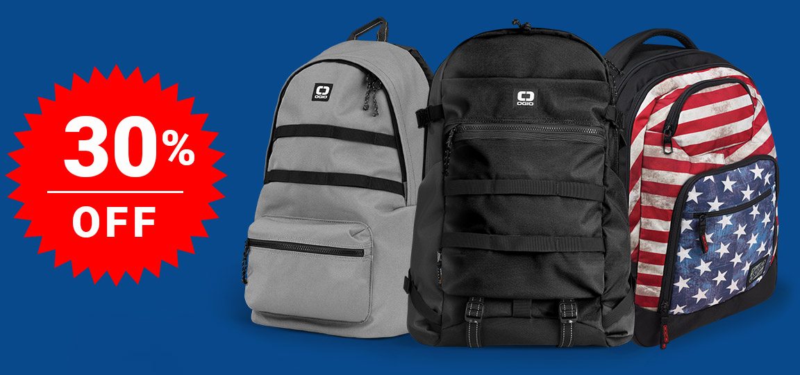 OGIO 30% Rebate on all OGIO Backpacks