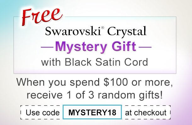 FREE Swarovski Crystal Mystery Gift