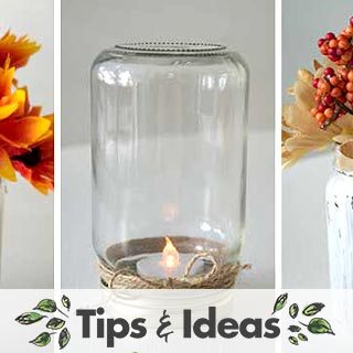 3 Ways to Use Glass Jars in Your Wedding