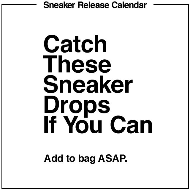 nordstrom sneaker release calendar