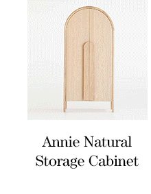 annie natural storage cabinet