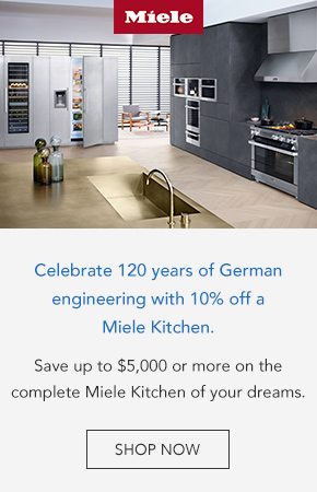 Save up to $5000 on Miele appliances