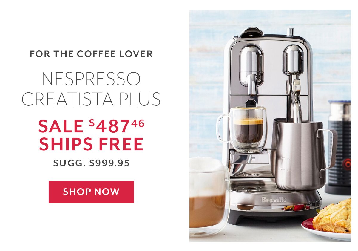 Nespresso Creatista Plus