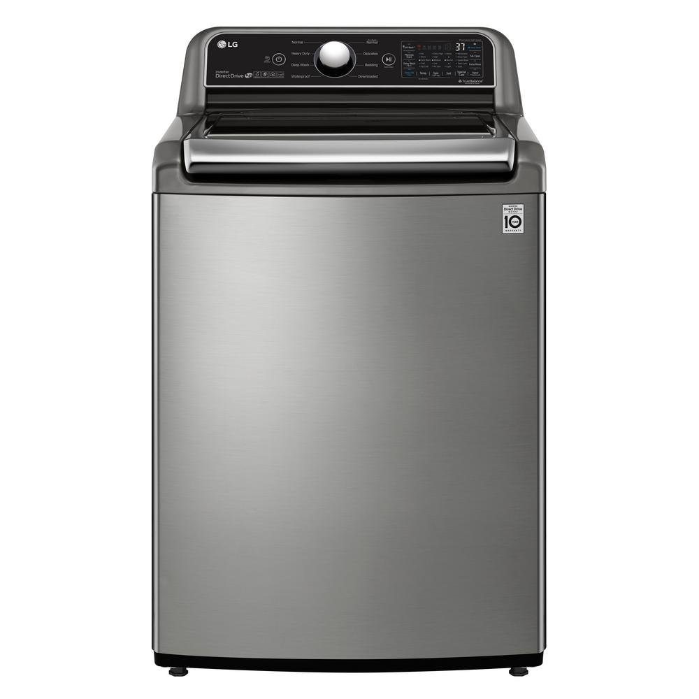 LG Top Load Washer - 4.8 cu. ft. Graphite Steel