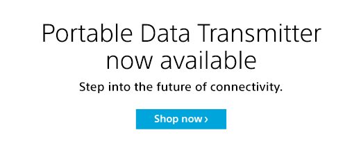 Portable Data Transmitter now available | Step into the future of connectivity | Shop now