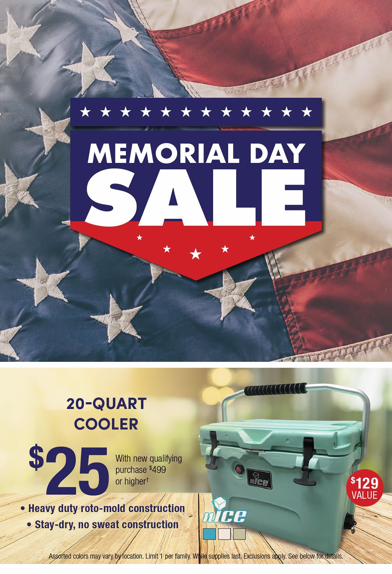 Hi Emailtuna One Week To Memorial Day But You Can Save Now Rc Willey Email Archive