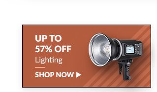 Save up to 57% on Lighting