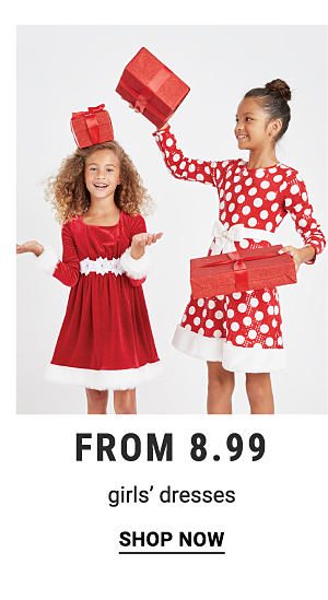 Girls dresses from $8.99. Shop Now.