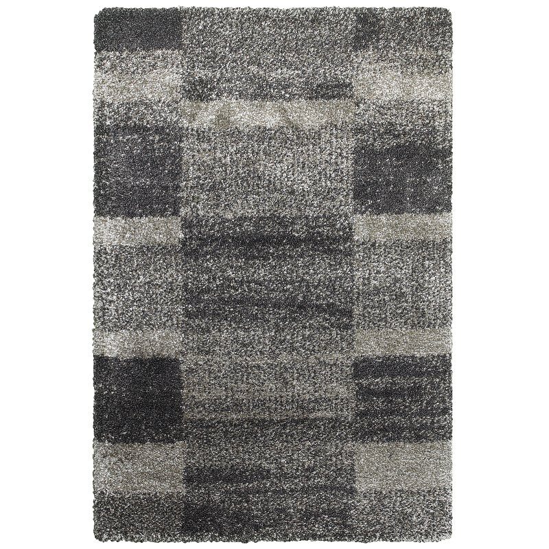 Henderson 5 x 8 Gray and Charcoal Area Rug