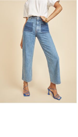 Eloise Patch Jean in Montauk