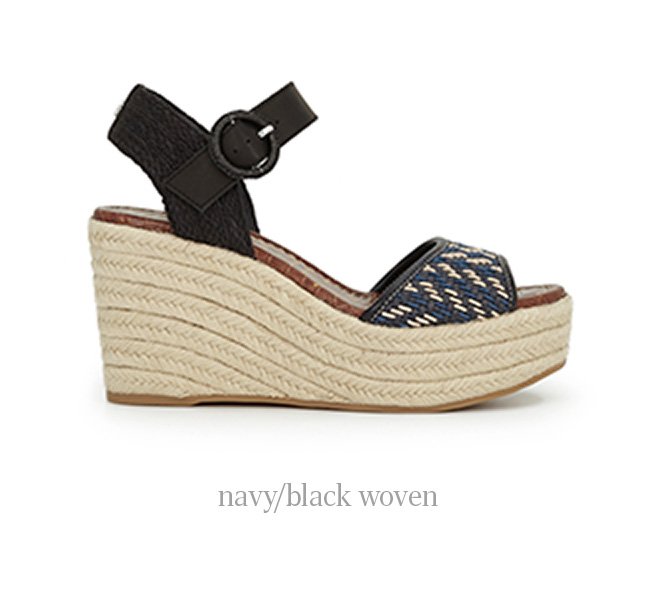 navy / black woven