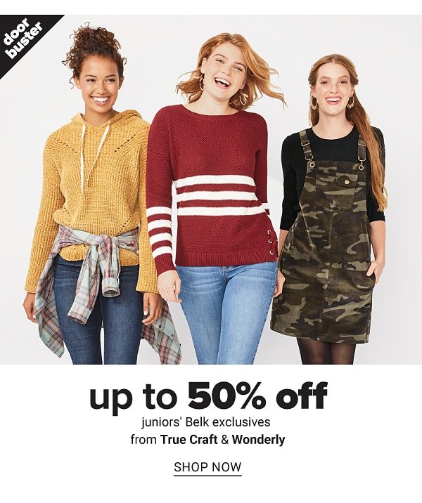 up to 50% off True Craft and Wonderly - Shop Now