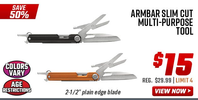 Armbar Slim Cut Multi-Purpose Tool