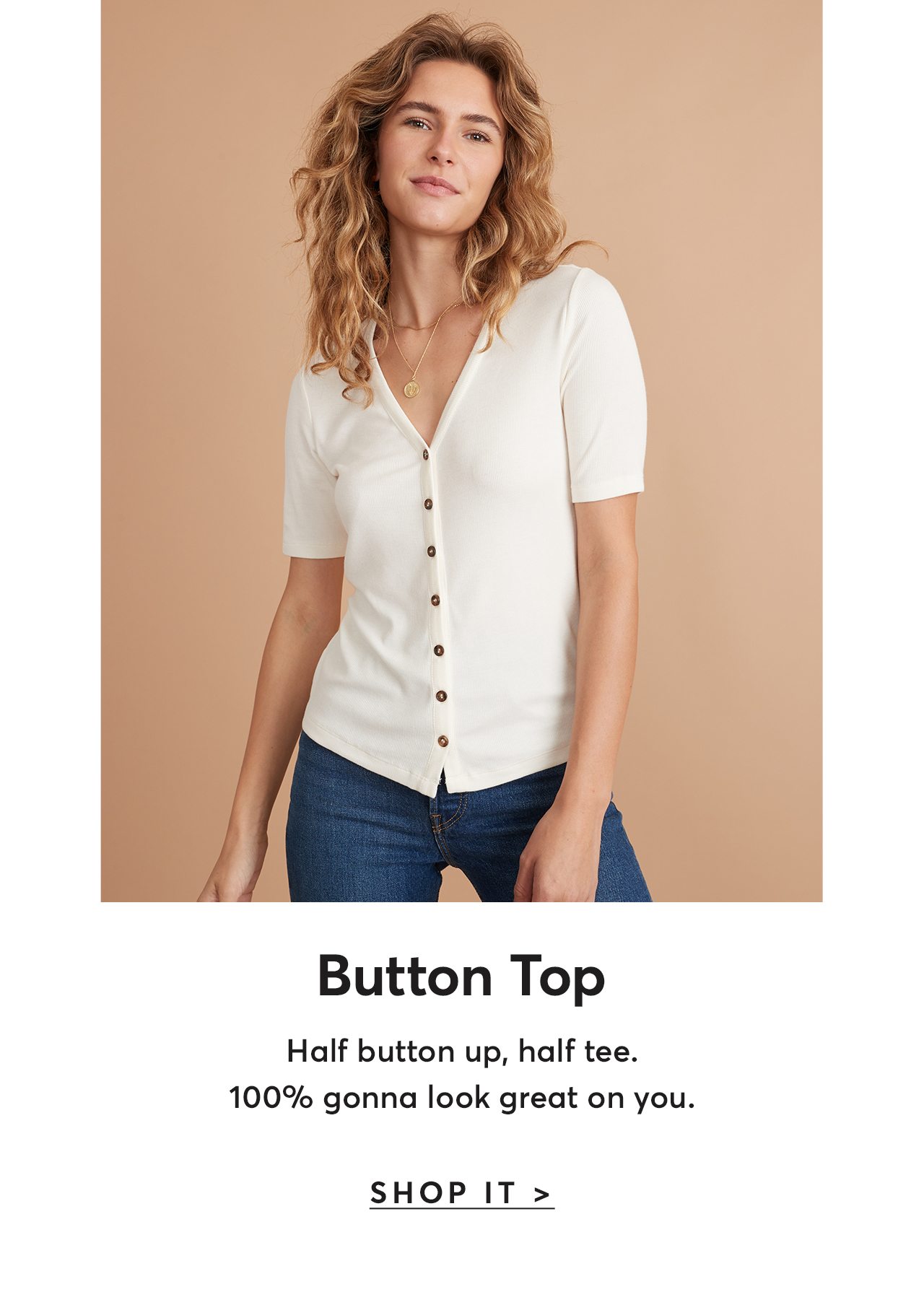 Button Top