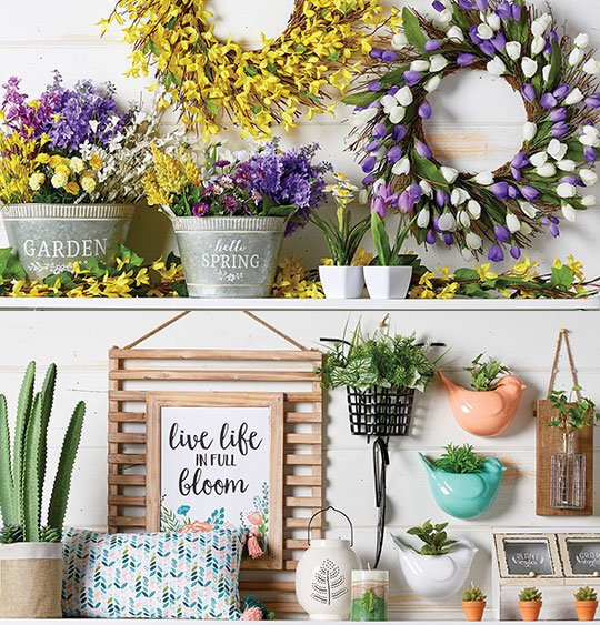 Spring Decor.