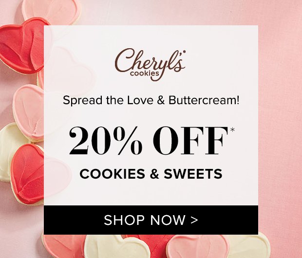 Here's More to Love: 20% OFF select gifts from these feautred sister brands. Code TRYLOVE20 | Offer ends Feb 14th.