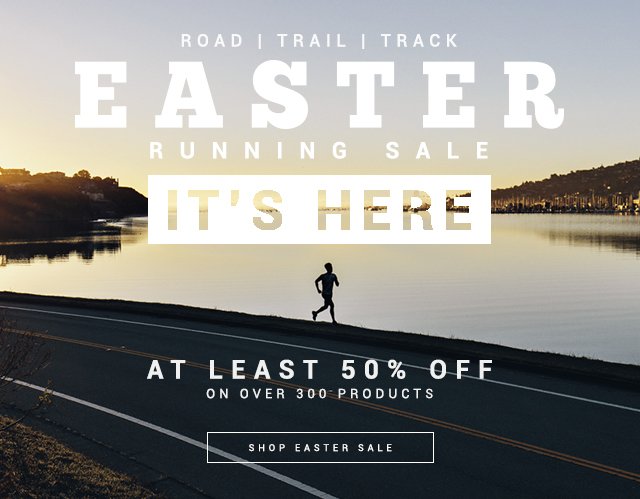 Easter Run Sale