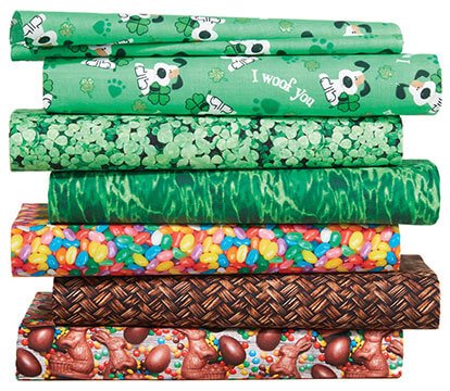 Easter and Saint Patrick's Day Fabrics.