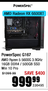 PowerSpec G167