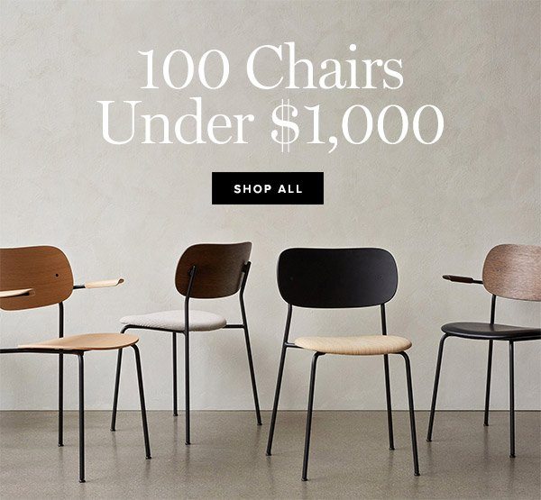 100 Chairs Under $1000
