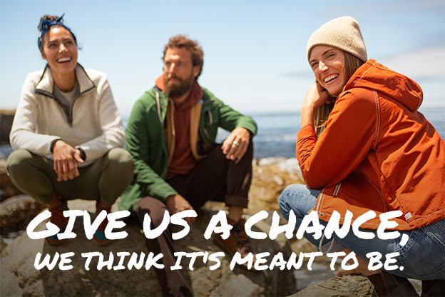 Give us a change; we think it's meant to be.