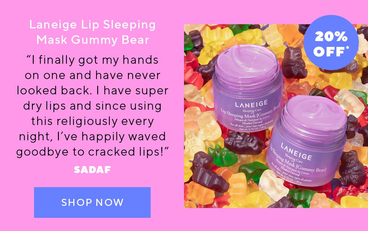 Laneige Lip Sleeping Mask Gummy Bear