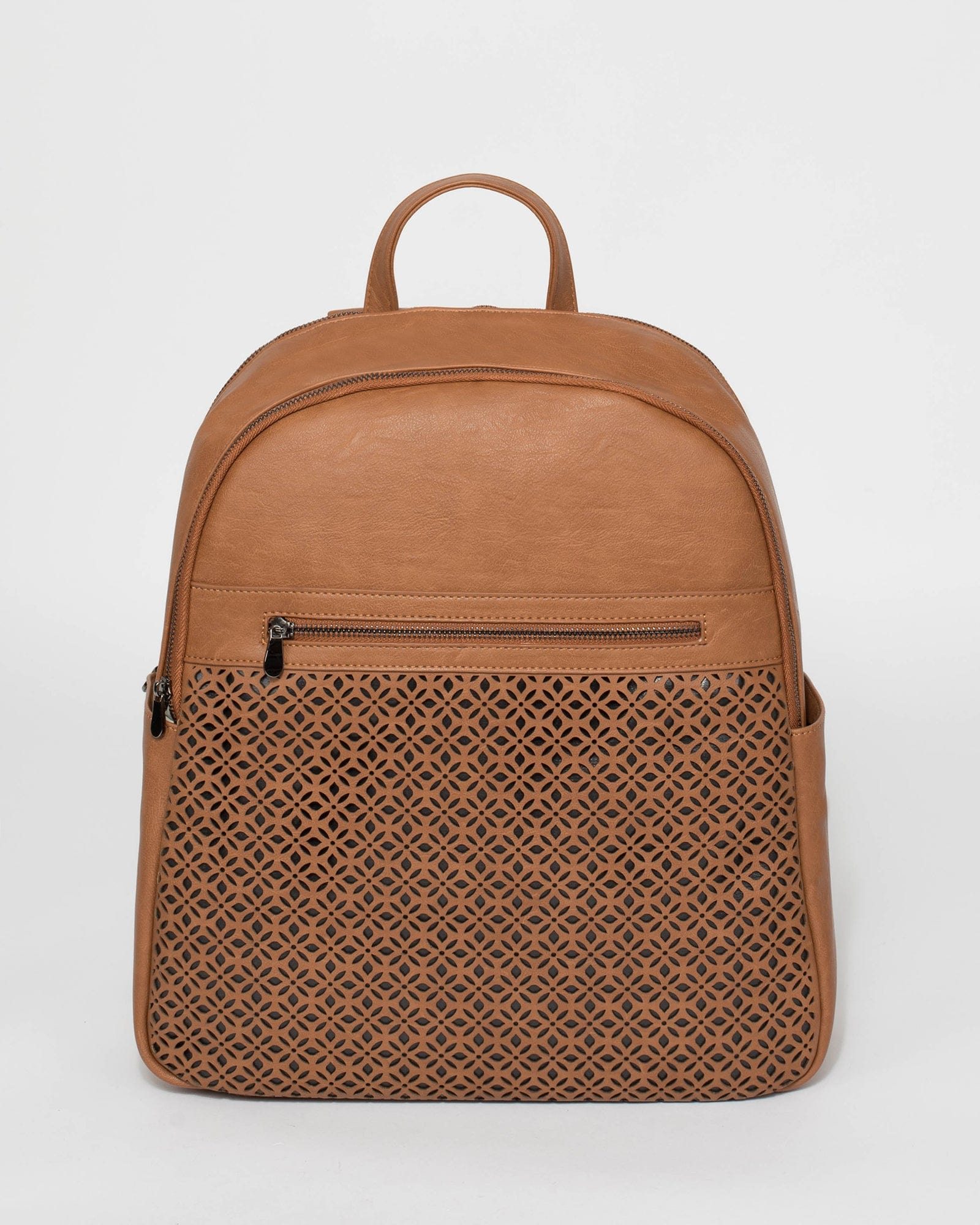 Image of Tan Tabea Laptop Backpack