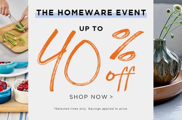 The Homweware Event - Up to 40% off