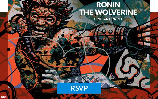 Ronin: The Wolverine Fine Art Print (Sideshow)