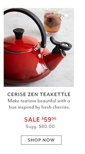 Cerise Zen Teakettle