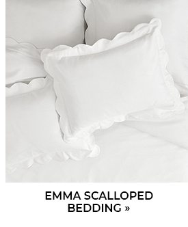 Emma Scalloped Bedding