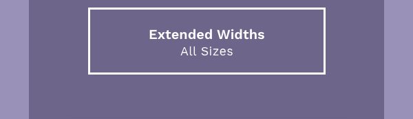 Men's Extended Widths