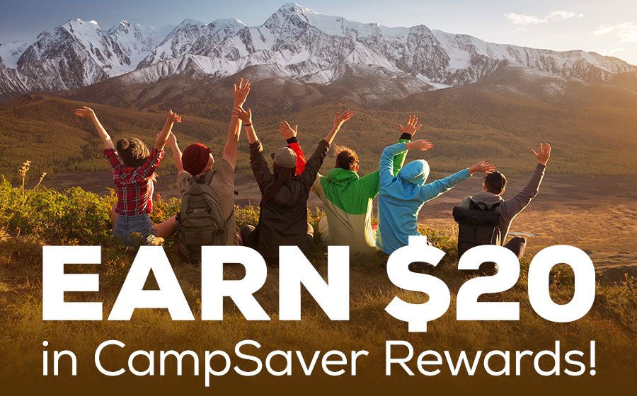 Earn $20 in CampSaver Rewards!