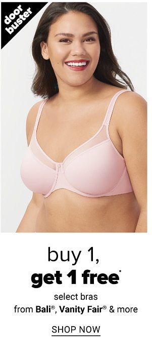 Buy one get one free bras from Bali, Vanity Fair & more - Shop Now