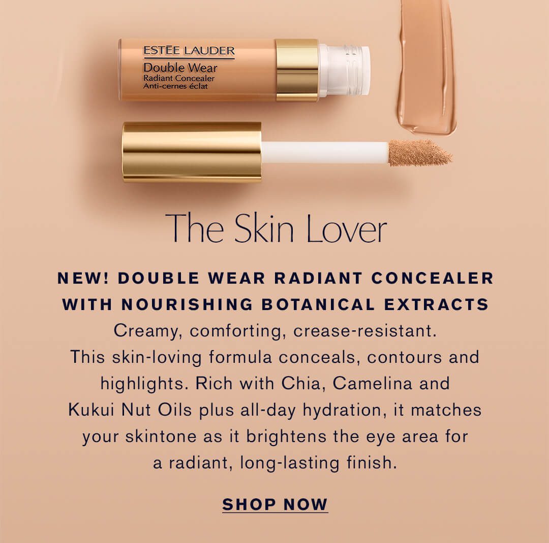 The Skin Lover | New! Double Wear Radiant Concealer with Nourishing Botanical Extracts