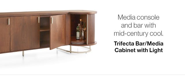 trifecta media cabinet