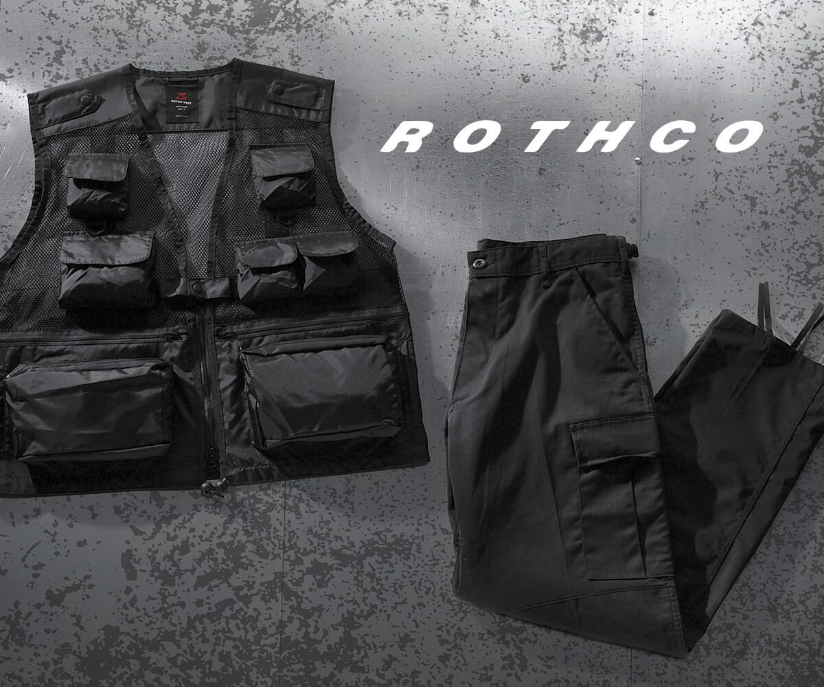 UTILITY VESTS & CARGOS FEATURING ROTHCO - SHOP NOW