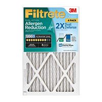 Filtrete Dual-Action Micro Allergen Plus 2X Dust Defense Filter 16 x 20