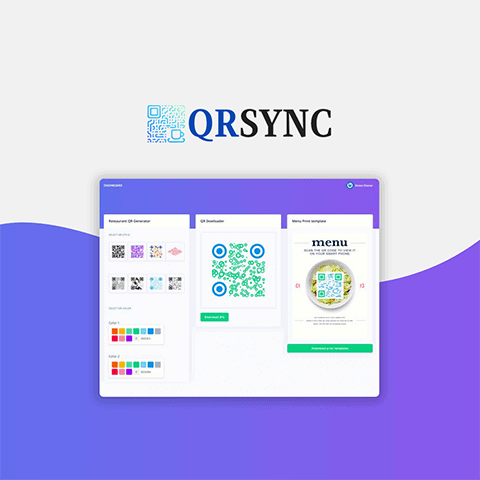 Lifetime access to QRSYNC